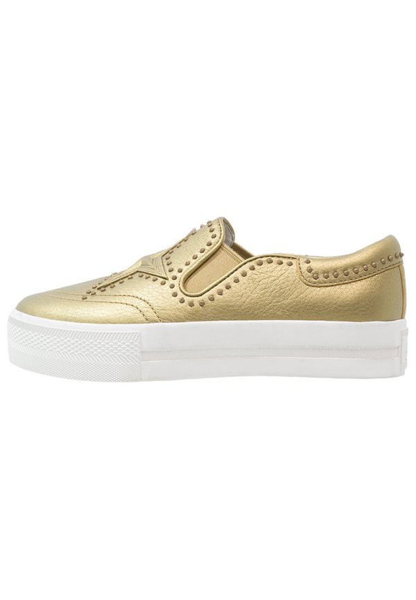 ash jagger canvas platform zip sneakers