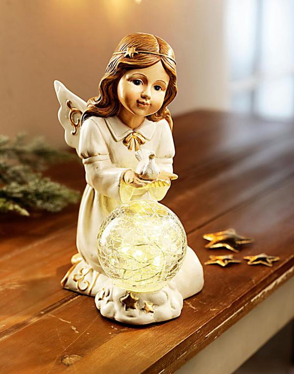 Engel "Elisa" mit Kugelleuchte von Weltbild ansehen!