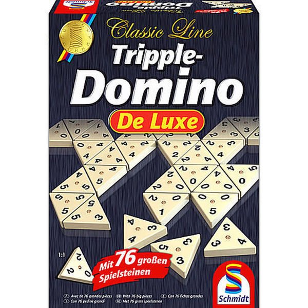 Schmidt Spiele Tripple Domino de Luxe von ansehen!