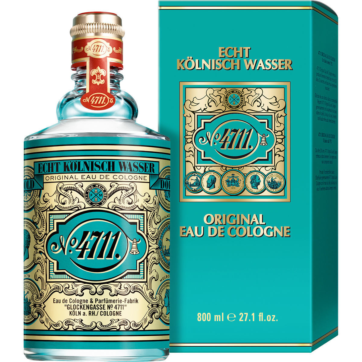 4711 Echt Kölnisch Wasser, Eau de Cologne, 800 ml von ansehen!