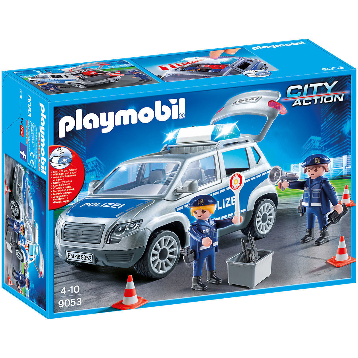 PLAYMOBIL® City Action 9053 PolizeiGeländewagen mit Licht