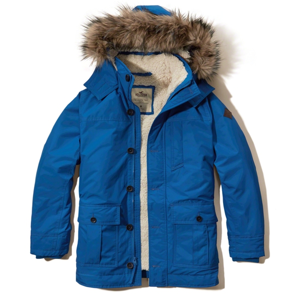 hollister coastal trail parka