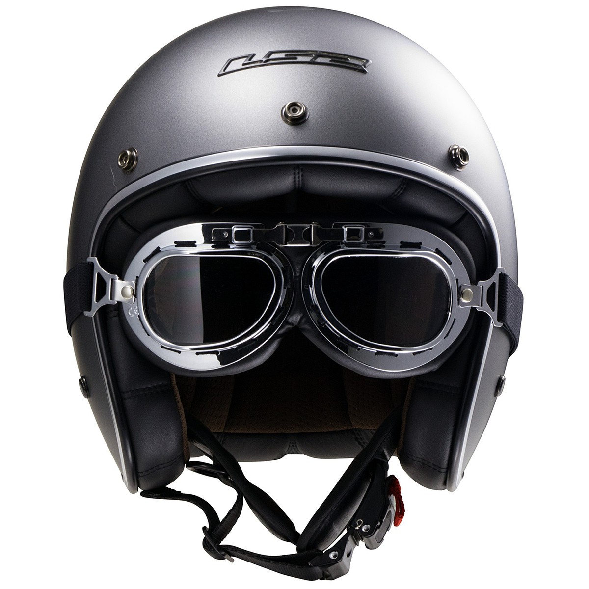 LS2 OF583 Bobber RetroJethelm Solid matt titan von ansehen! » DISCOUNTO.de
