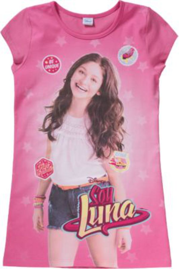 Soy Luna Mädchen Rock Disney Kleid Kinder 116-152 bunt rosa Neu 