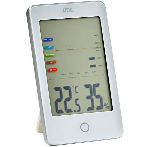 ADE Hygrometer mit Schimmelalarm "WS 1700", weiß von ansehen!