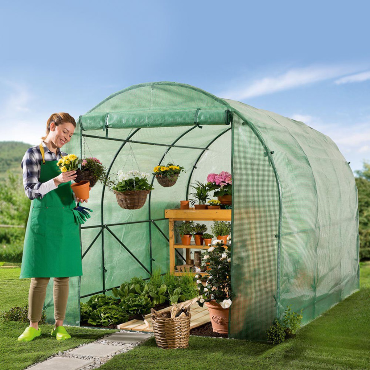 Powertec Garden TunnelGewächshaus von Norma ansehen!