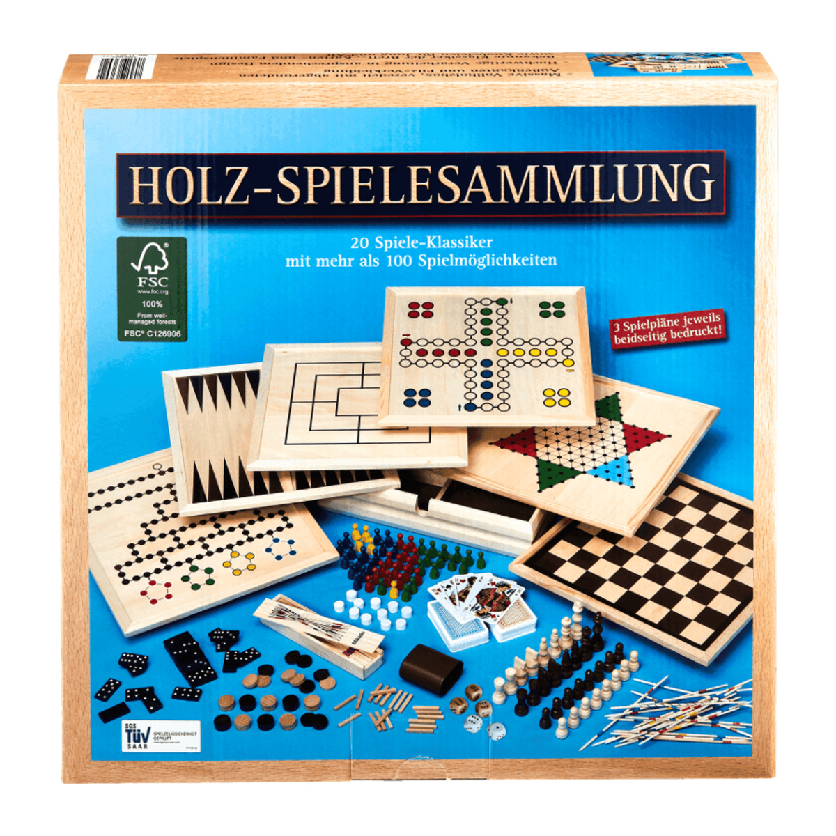 HolzSpielesammlung von Aldi Nord ansehen!