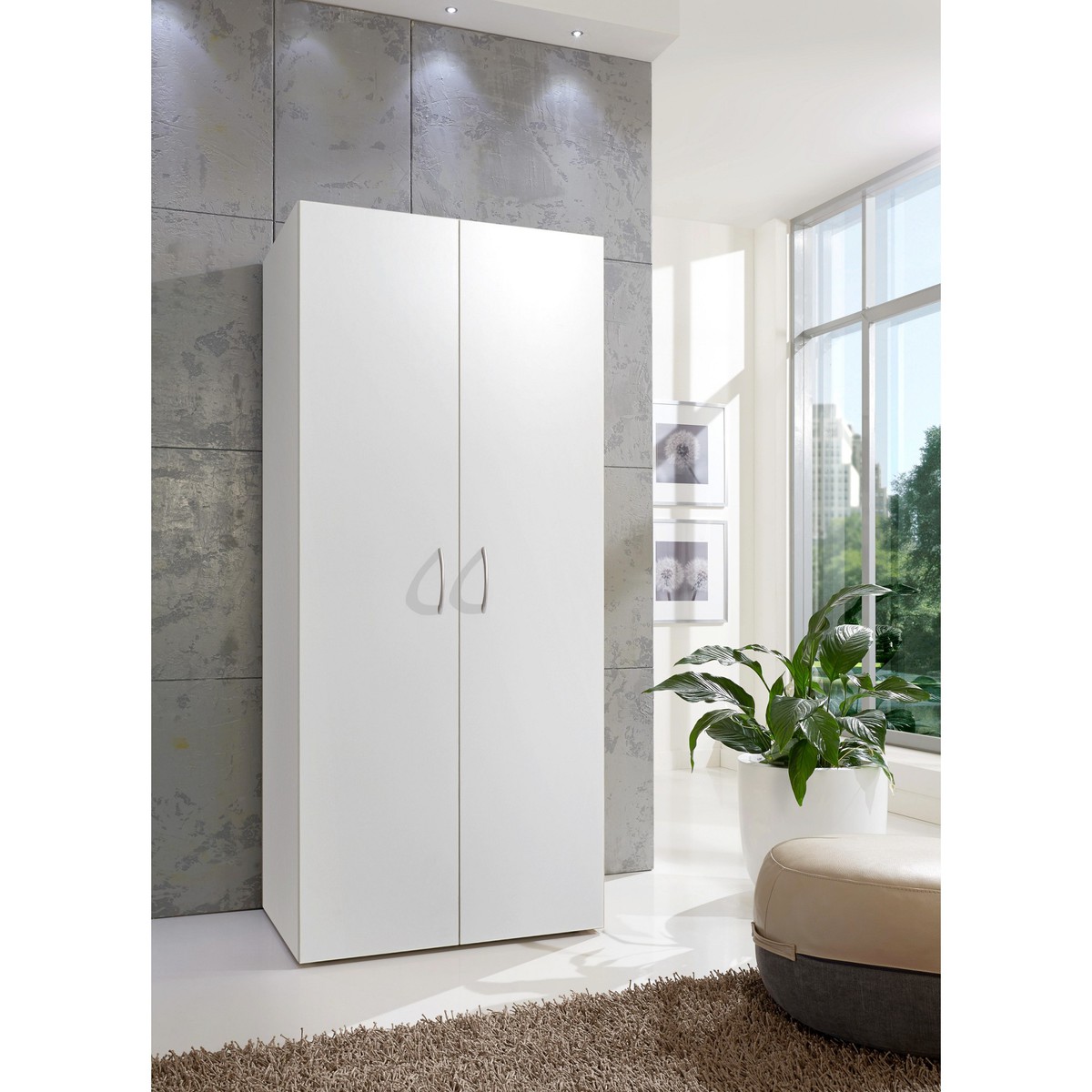 Mehrzweckschrank in Weiß von Mömax ansehen! » DISCOUNTO.de