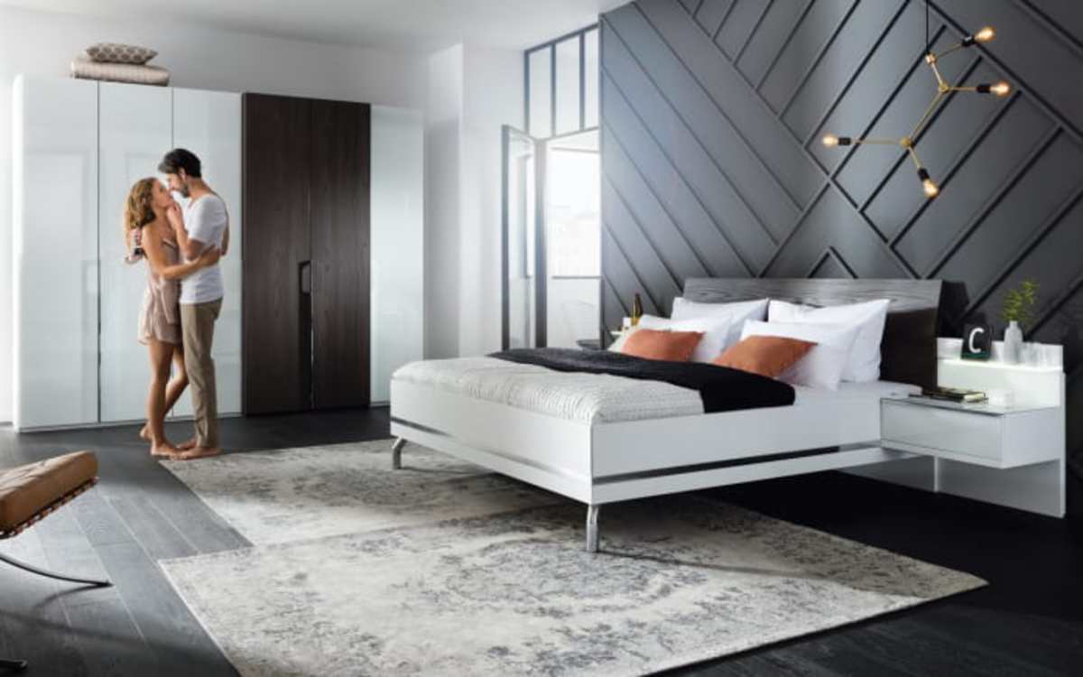 Nolte Germersheim Schlafzimmer Concept Me 230/500 in weiß von HARDECK