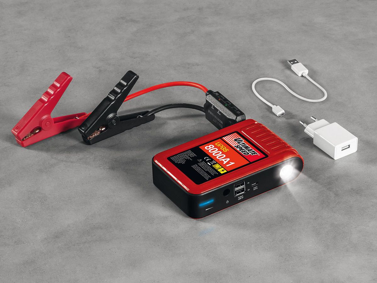 ULTIMATE SPEED® KfzLadegerät mit Starthilfefunktion ULG 12 B3 von Lidl