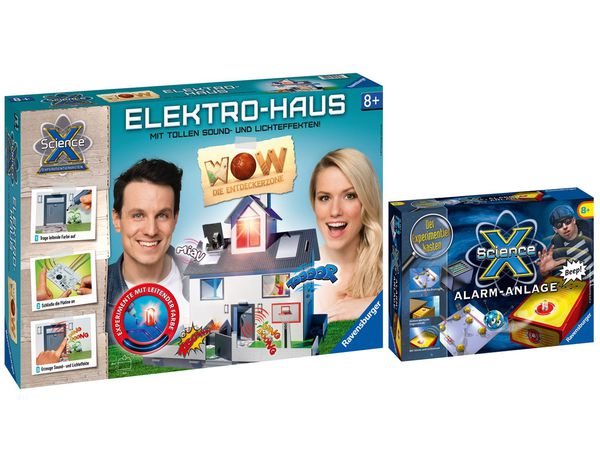 Ravensburger Science X WOW 3D Elektrohaus mit gratis