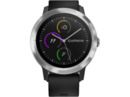 Bild 2 von GARMIN Vivoactive 3, Smartwatch, Silikon, Schwarz/Silber