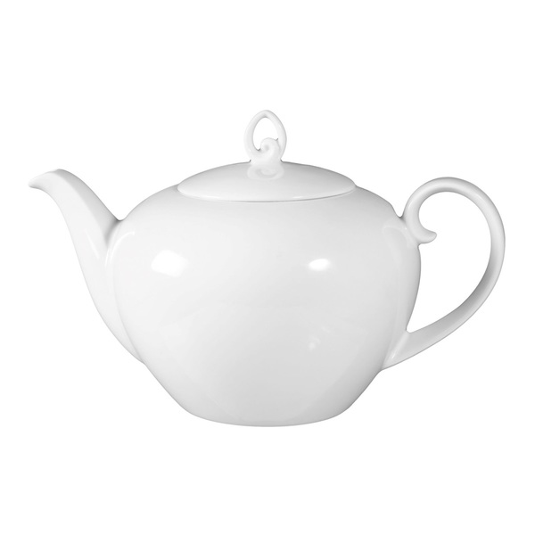 Seltmann Weiden Teekanne / Kanne 1,2 l RONDO UNI Weiß