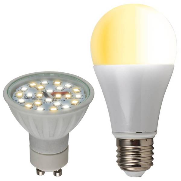 Einstellbare LED Lampen mit 3 Farbtönen Heitronic von Einstellbare LED Lampen mit 3 Farbtönen Heitronic von