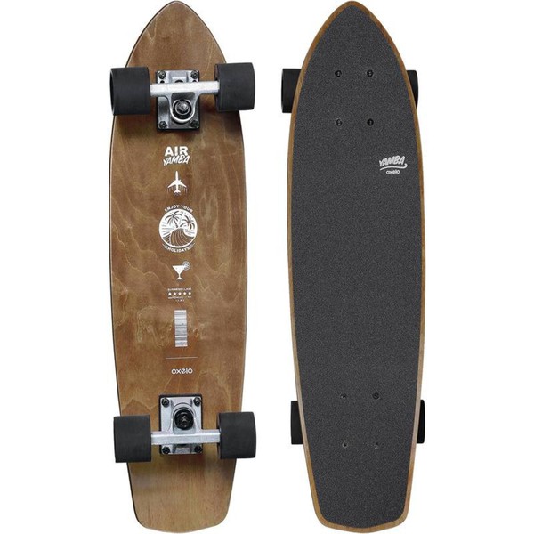 OXELO Cruiser Skateboard Yamba Holz Air, Größe Einheitsgröße von Decathlon ansehen!