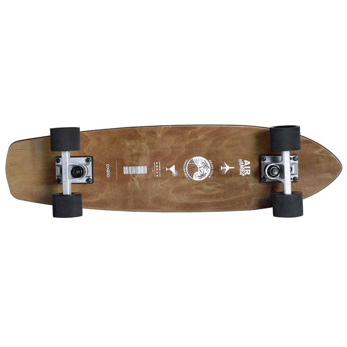 OXELO Cruiser Skateboard Yamba Holz Air, Größe: Einheitsgröße von ...