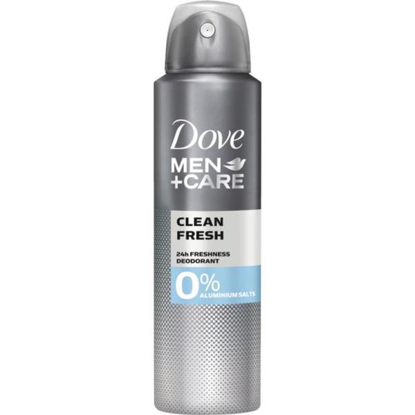 Dove Men+Care Deospray Clean Fresh ohne Aluminium 1.10 EUR/100 ml von