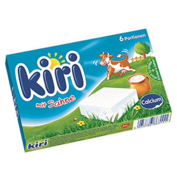 Kiri mit Sahne Schmelzkäse aus Frischkäse, 65 % Fett i. Tr. und weitere ...