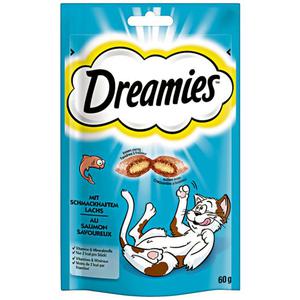 Dreamies mit schmackhaftem Lachs 2.15 EUR/100 g (6 x 60.00g)