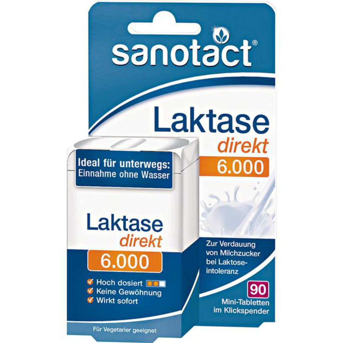 sanotact® Laktase direkt 6.000 MiniTabletten von ROSSMANN ansehen!