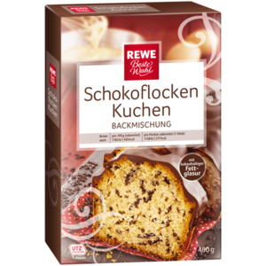 REWE Beste Wahl Schokoflocken-Kuchen Backmischung 480g
