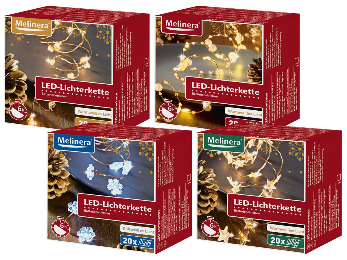 MELINERA® LED-Lichterkette von Lidl ansehen!