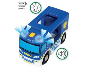 BRIO Polizeiwagen mit Licht und Sound