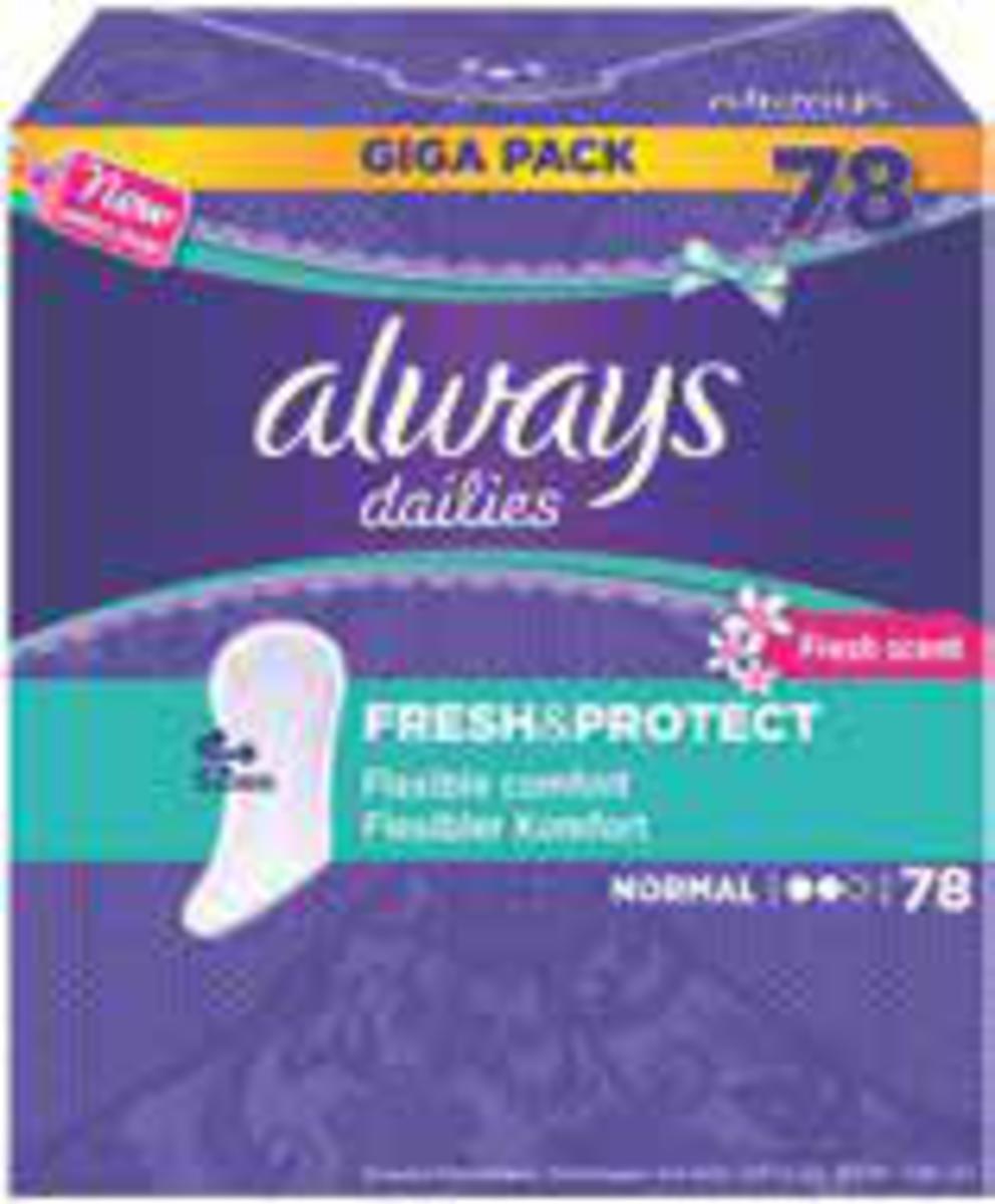 Always Slipeinlagen im Gigapack von NETTO Supermarkt ansehen!