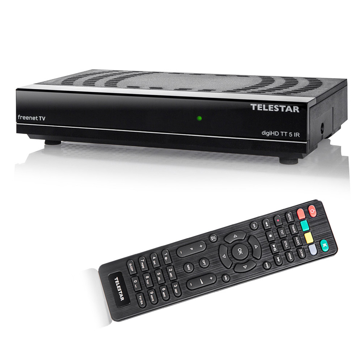 Telestar DVBT2 HD Receiver "digiHD TT 5 IR" von Norma ansehen!