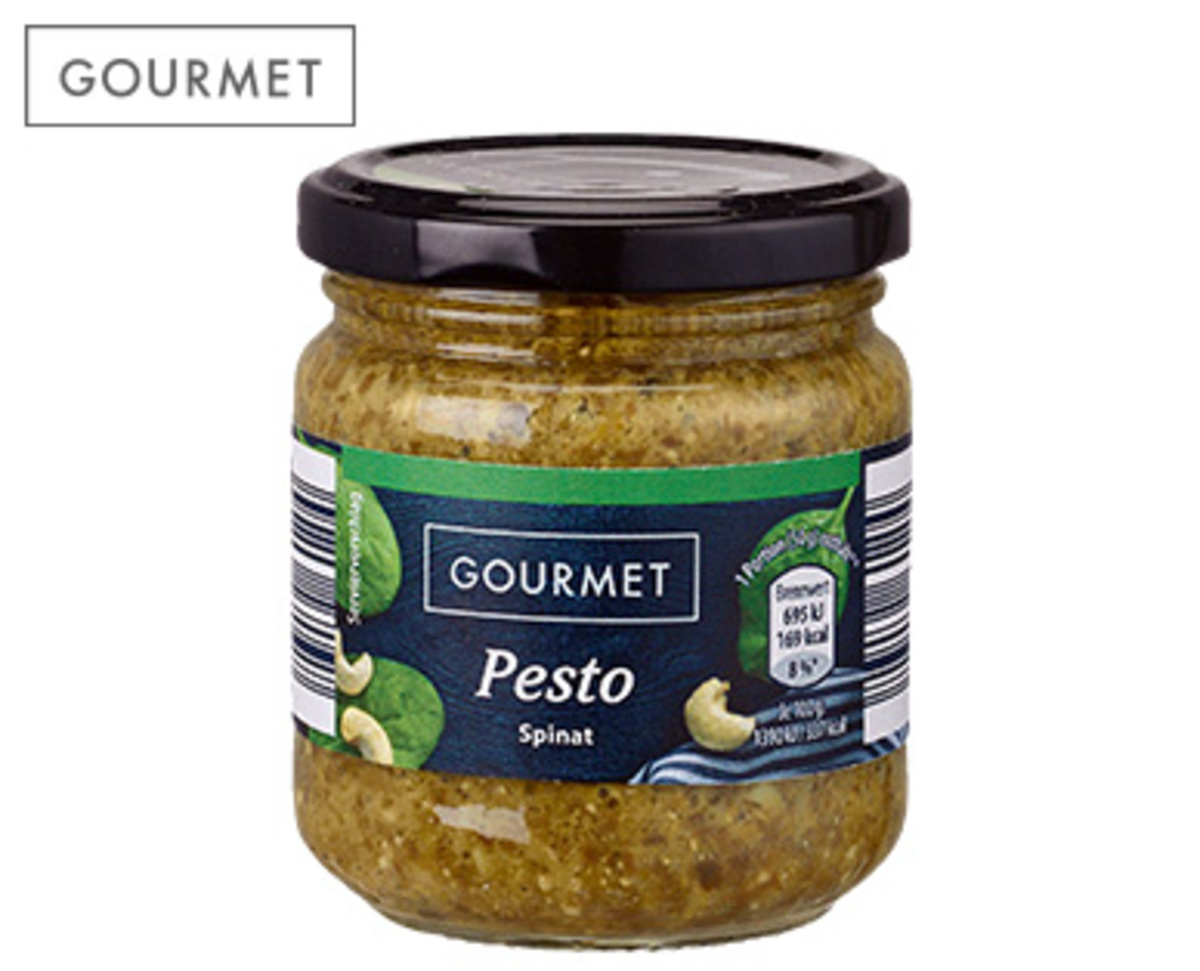 GOURMET Pesto von Aldi Süd ansehen!