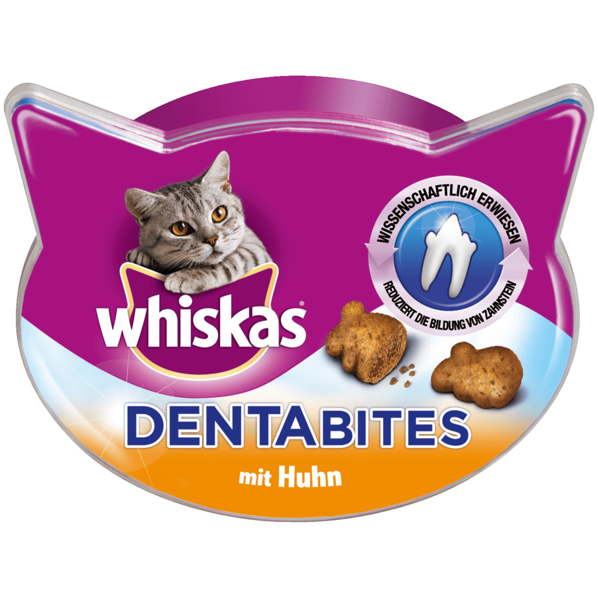 Whiskas Katzensnack Dentabites mit Huhn 40g von REWE ansehen!