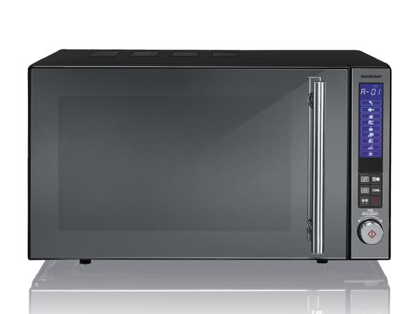 SILVERCREST® Mikrowelle mit Grill, schwarz von Lidl ansehen!