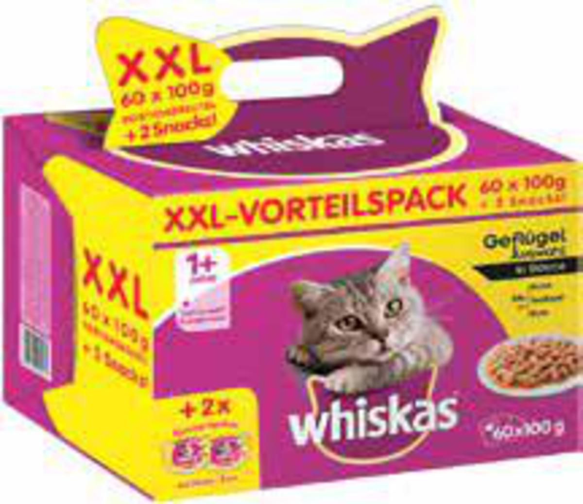 Whiskas Katzenfutter XXLVorteilspack von NETTO Supermarkt ansehen!