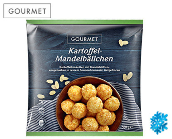 GOURMET Kartoffel-Mandel- oder Kartoffel-Kürbiskern­bällchen von Aldi ...