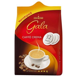 Eduscho Gala Cafe Crema Pads 32 Stück