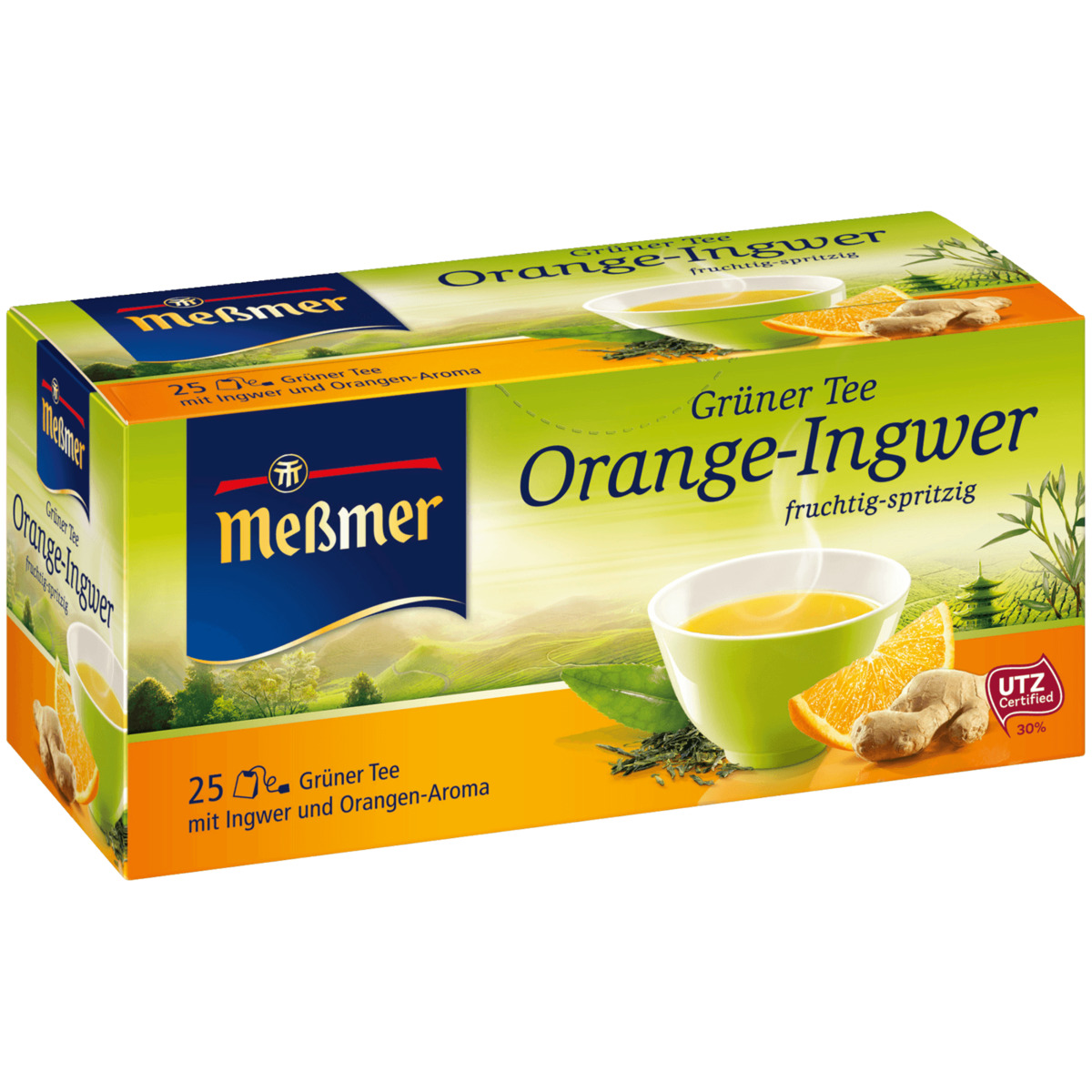 Meßmer Grüner Tee Orange-Ingwer 44g, 25 Beutel von REWE ansehen!