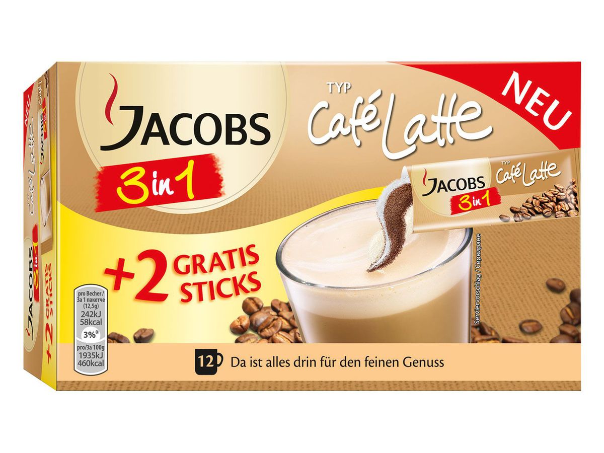 Jacobs 3 in 1 Sticks von Lidl ansehen!