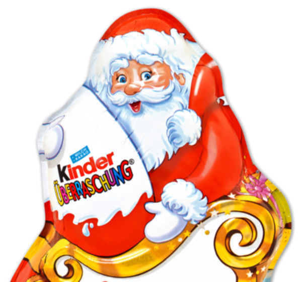 Ferrero Kinder Weihnachten 2022 FERRERO Kinder Weihnachtsmann von Penny Markt ansehen!