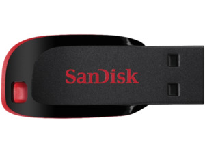 SANDISK Cruzer Blade, USB-Stick, 16 GB