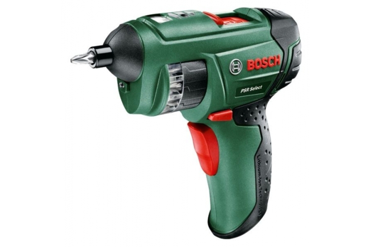 Bosch Akkuschrauber PSR Select LiIonenAkku, mit LEDLicht, mit 12