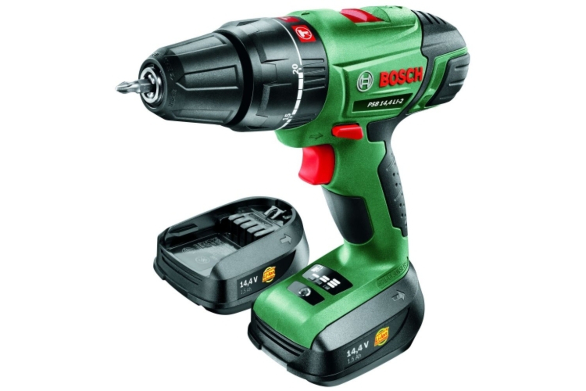 Bosch Akkuschrauber PSB 14,4 LI2 inkl. 2 Akkus, 2,5 Ah von Globus
