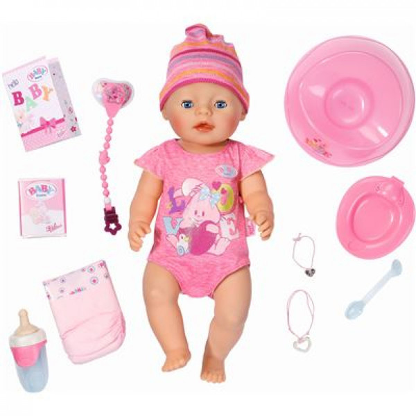 Zapf Creation Baby Born Interactive Girl Puppe von Müller Zapf Creation Baby born interactive von Müller ansehen!