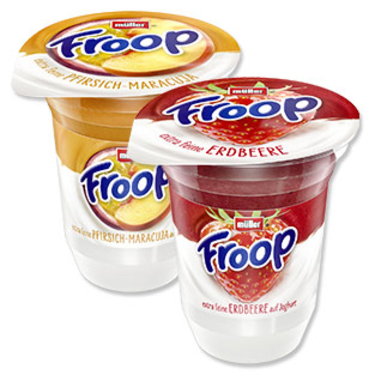 müller Froop versch. Sorten, jeder 150-g-Becher von real,- ansehen!