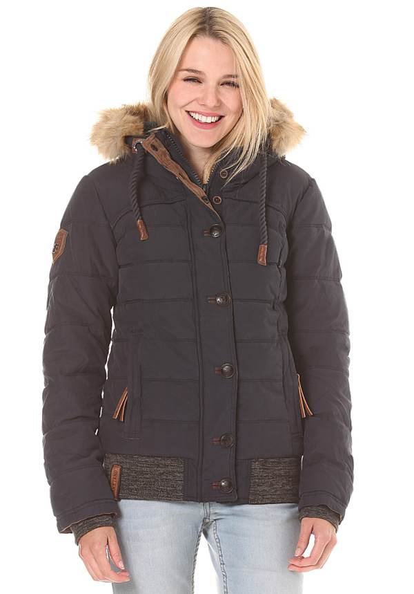 Naketano Danger Klaus II Jacke für Damen Blau von Planet Parka online kaufen bei PLANET SPORTS