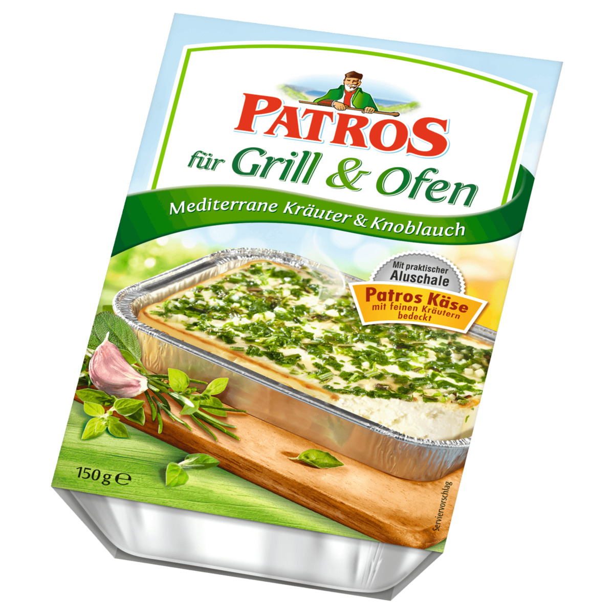 Patros für Grill & Ofen Mediterrane Kräuter & Knoblauch 150g von REWE