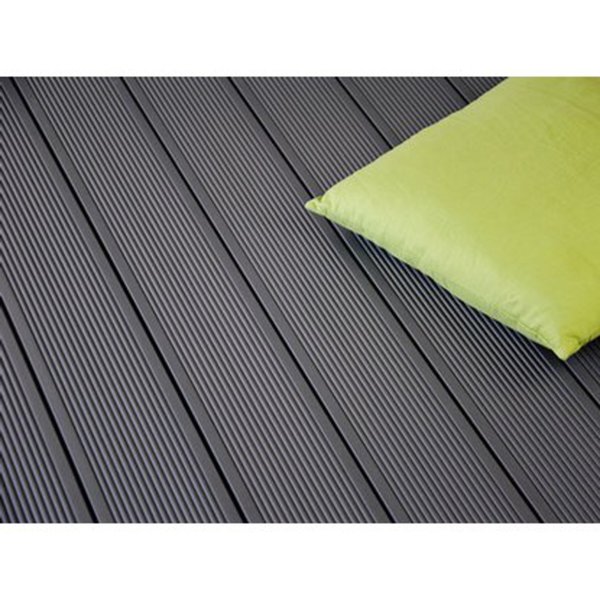 Kovalex WPC Terrassendiele Massiv matt Steingrau 2,6 cm x 14,5 cm x ... Kovalex WPC Terrassendiele Massiv matt Steingrau 2,6 cm x 14,5 cm x ...