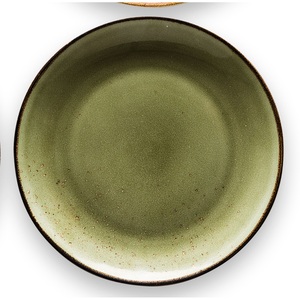 CREATable Teller tief /Suppenteller Ø 22 cm NATURE COLLECTION Green Grün