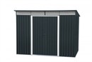 Bild 1 von Tepro Metallgerätehaus Pent Roof Skylight 8x6
, 
Außenmaße (BxTxH): 263,5 x 184,5 x 202 cm