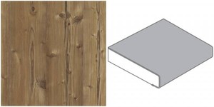 Küchenarbeitsplatte 40/133
, 
410 x 60 cm, 39 mm Dekor KIR967IN kiefer rustikal