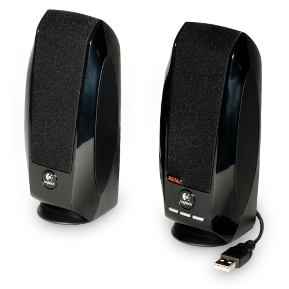 Logitech S150 Digital USB Lautsprecher für PC 1.2W RMS Paar Schwarz von